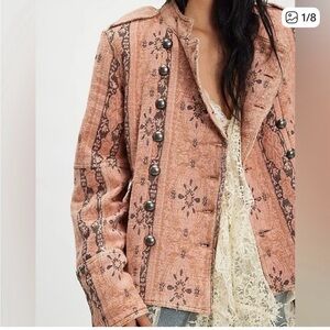 ISO Free People Lotty Jacquard Jacket